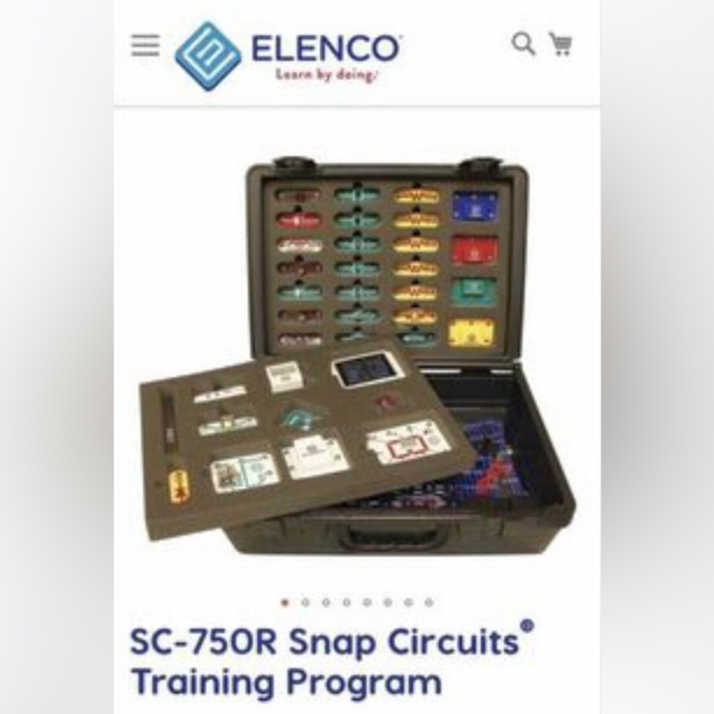 Snap Circuits Basic Electricity & Electronics Educational Program kit SC-750R - Picture 5 of 9